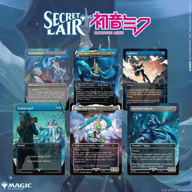 EN】Secret Lair x Hatsune Miku: Winter Diva [Secret Lair] | 日本