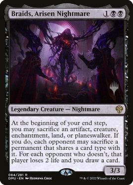 MTG 甦りし悪夢、ブレイズ PWFM プロモ Foil】《甦りし悪夢、ブレイズ