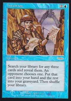 Magic: The Gathering Intuition 直観 超希少】直観/Intuition