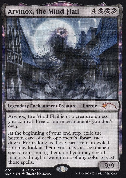 340)□フルアート□《Mind Flayer, the Shadow》[SLD] 黒R | 日本最大