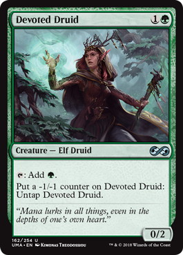 献身のドルイド/Devoted Druid》[UMA] 緑U | 日本最大級 MTG通販サイト