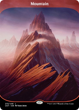 □フルアート□《山/Mountain》[UST] 土地 | 日本最大級 MTG通販サイト