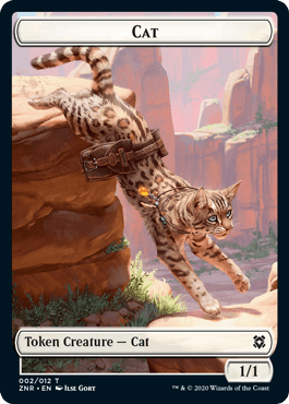 Foil】(020)《猫トークン/Cat Token》[M21] 緑 | 日本最大級 MTG通販