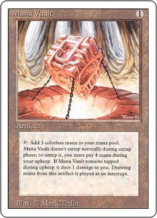 魔力の櫃/Mana Vault》[4ED] 茶R | 日本最大級 MTG通販サイト「晴れる屋」