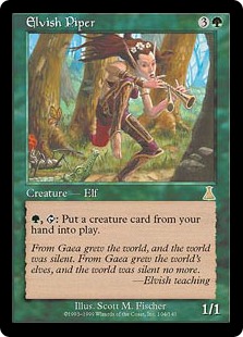 エルフの笛吹き/Elvish Piper》[UDS] 緑R | 日本最大級 MTG通販サイト