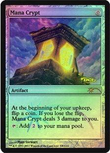 MTG 魔力の墓所 Mana Crypt ジャッジ褒賞 FOIL