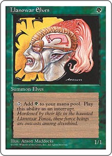 相*原様 ラノワールのエルフ non foil 4枚セット 英語 MTG Foil