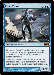 霜のタイタン/Frost Titan》[C14] 青R | 日本最大級 MTG通販サイト