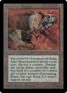 機械仕掛けの獣/Clockwork Beast》[LEB] 茶R | 日本最大級 MTG通販