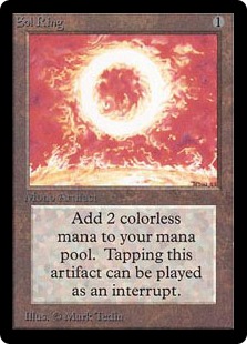 太陽の指輪/Sol Ring》[LEB] 茶U | 日本最大級 MTG通販サイト「晴れる屋」
