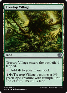 樹上の村/Treetop Village》[DD3・GvL] 土地U | 日本最大級 MTG通販