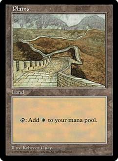 MTG plains 平地 基本土地 alpha α 7枚セット MTG plains 平地 基本