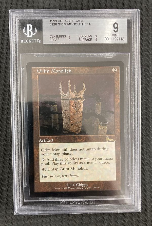 厳かなモノリス 日本語版1枚 MTG 厳かなモノリス/Grim Monolith 日本語