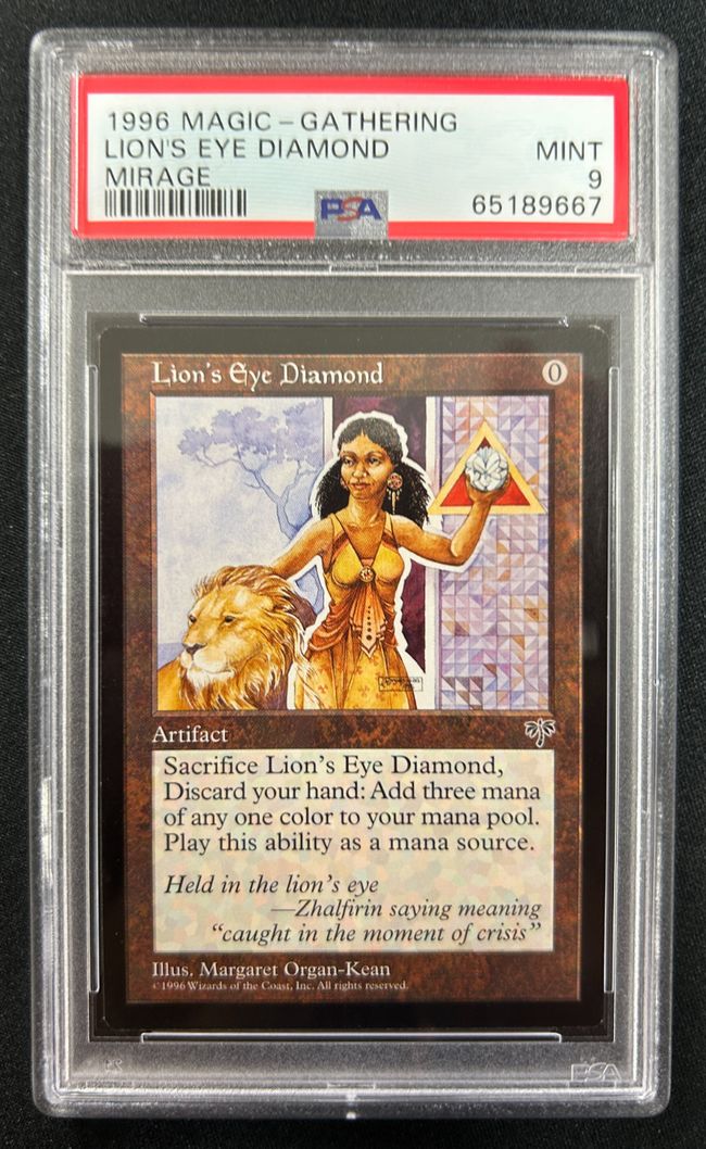 MTG 《ライオンの瞳のダイアモンド/Lion's Eye Diamond》