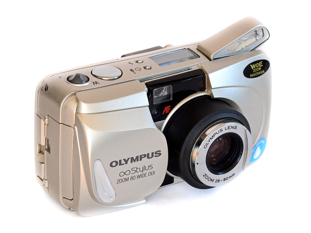OLYMPUS μ ZOOM WIDE 80 動作確認済 フィルムカメラ 動作良好】OLYMPUS