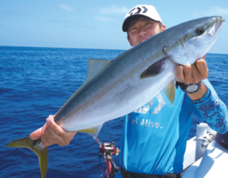 青物の大釣りが可能な夢のフィールド ダイレクトな引き味を連続体感！