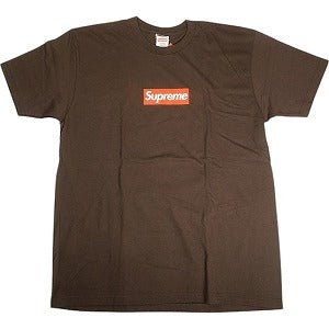 SUPREME シュプリーム 14SS 20th Anniversary Box Logo Tee Brown BOX