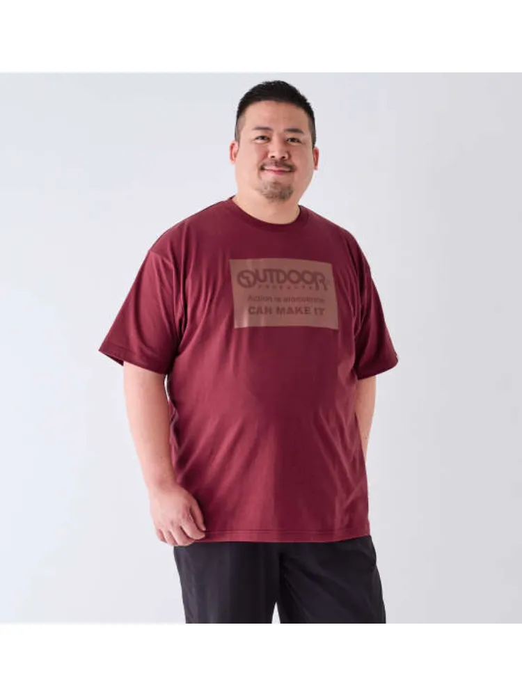 L．グレー 【OUTDOOR PRODUCTS】【3L-6L】天竺半袖Tシャツ ＊カタログ