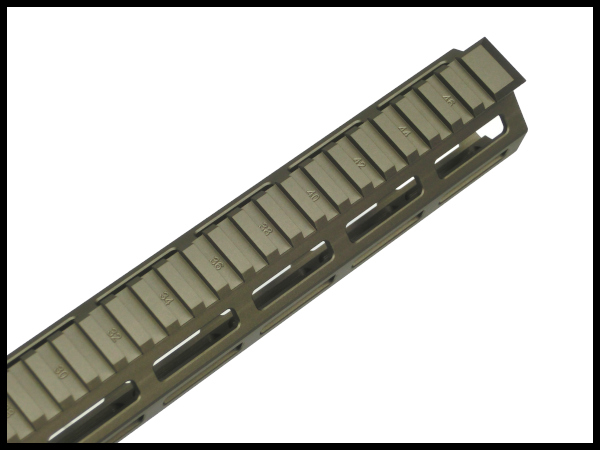 C&C TAC: Geissele SMR MK16タイプ M-LOK 13.5inハンドガード NSN Ver