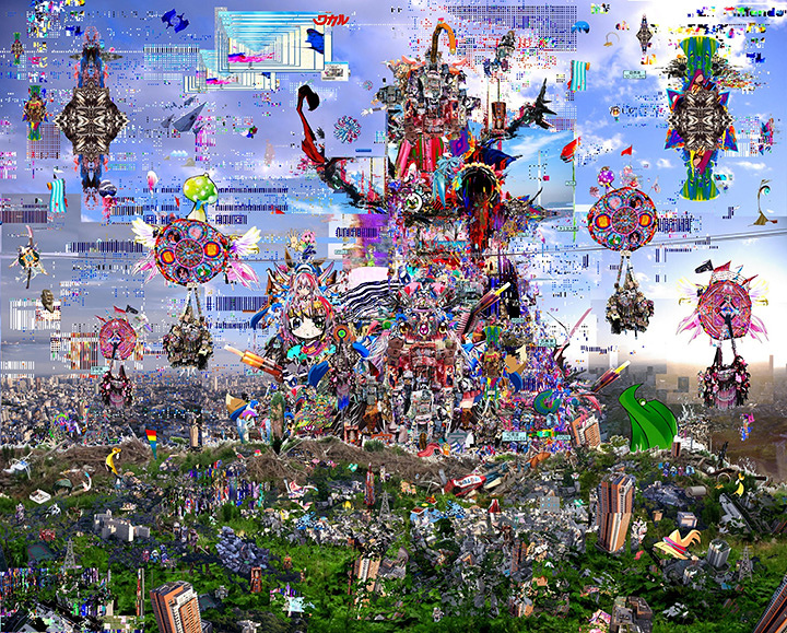 黒瀬陽平 ミステリーツアー絵□カオスラウンジ現代アート梅沢和木 藤城