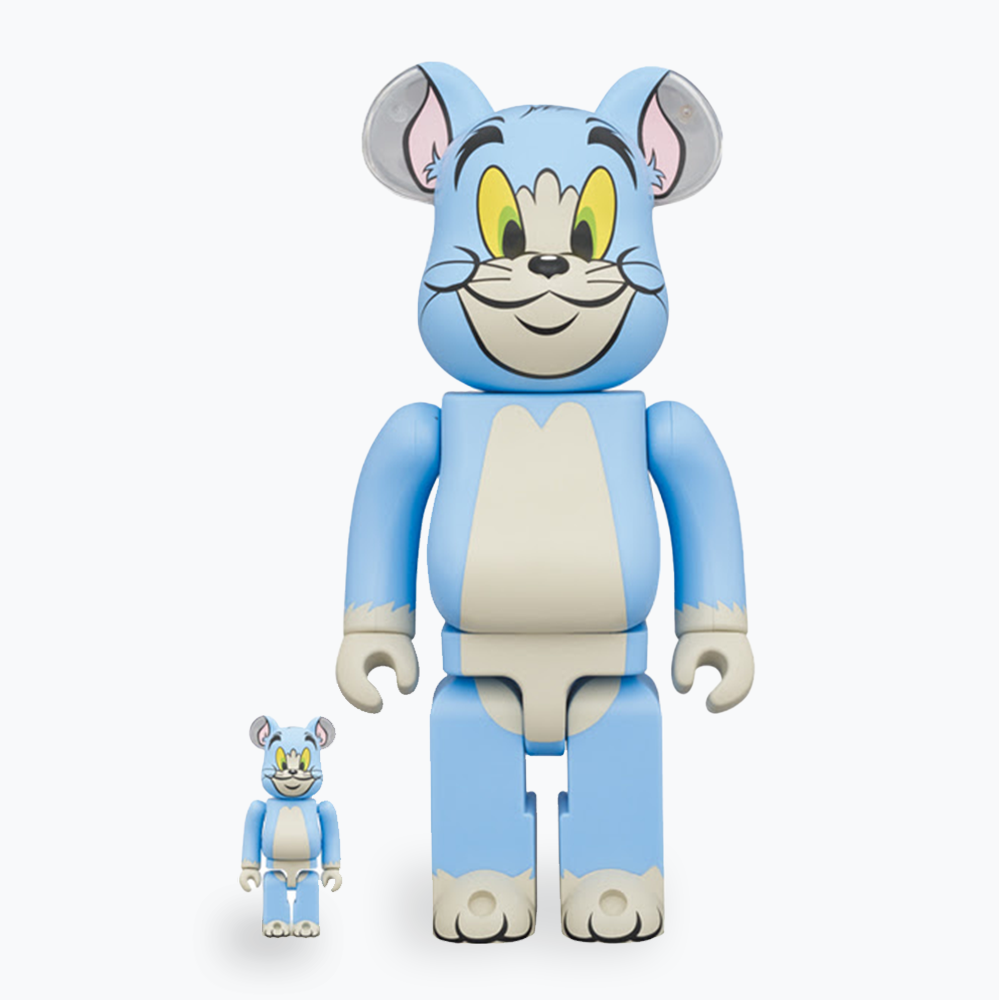 Tom & Jerry - Tom (Classic Color Version) Be@rbrick 400% & 100