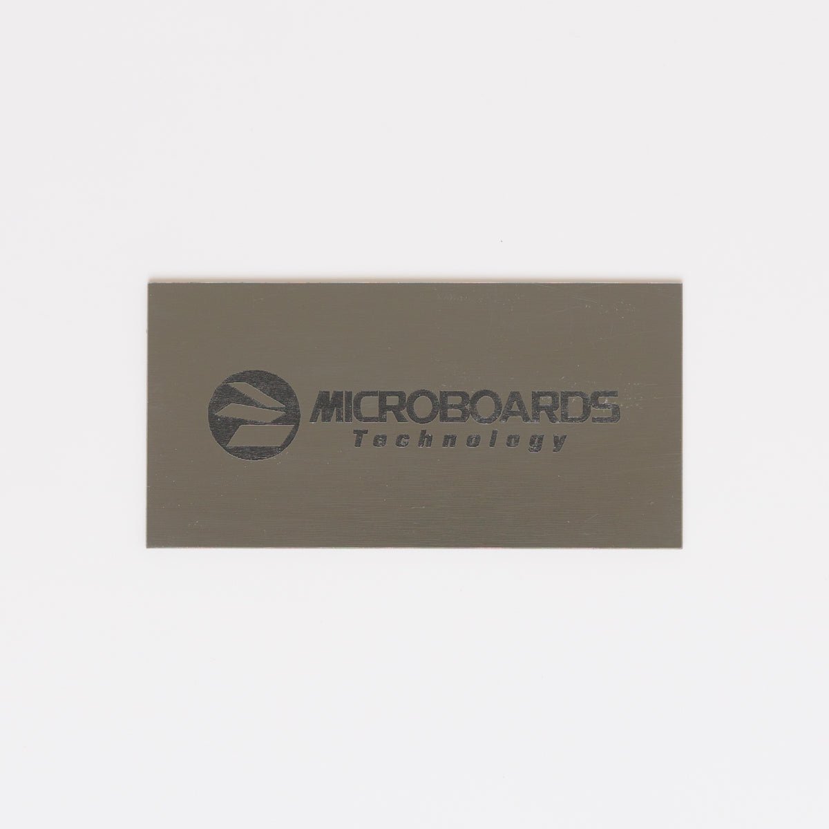 二層板 1.5mm厚 ニッケル／黒（レーザー加工用材料） – FLUX Japan