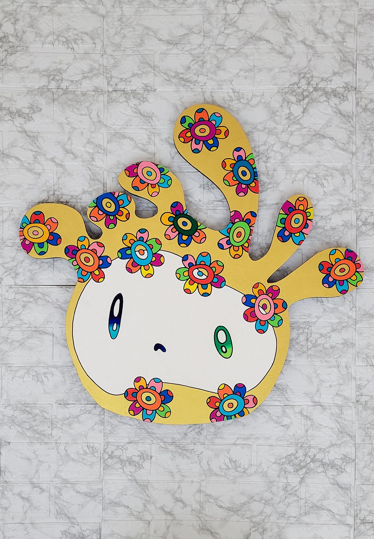 鈴木哲也 F15(652×530mm) アクリル原画 1点物 鈴木哲也 F15(652×530mm