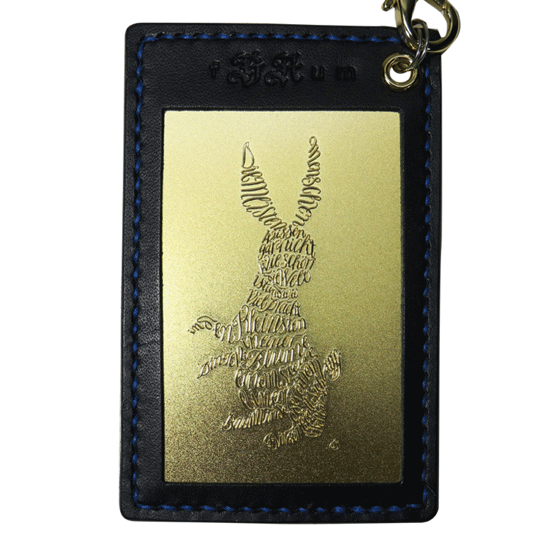 モスバーガー40周年純金切手型カード モスバーガー40周年純金切手型