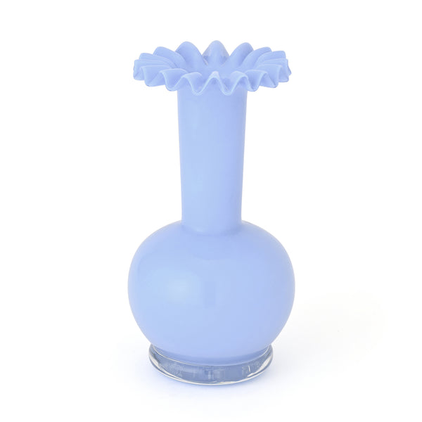 フリル フラワーベース L ブルー | Francfranc（フランフラン）公式