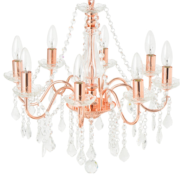 アントイン シャンデリア 8灯 コッパー | Francfranc（フランフラン