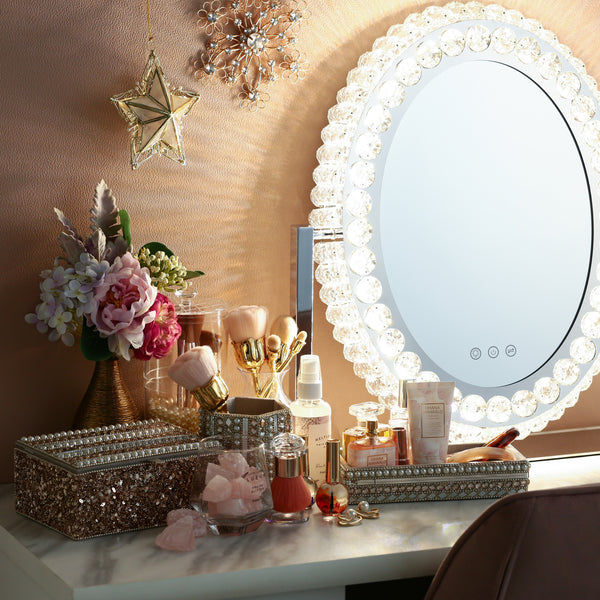 Francfranc風 ドレッサー ハリウッドミラー 女優ミラー Sサイズ ブリエ