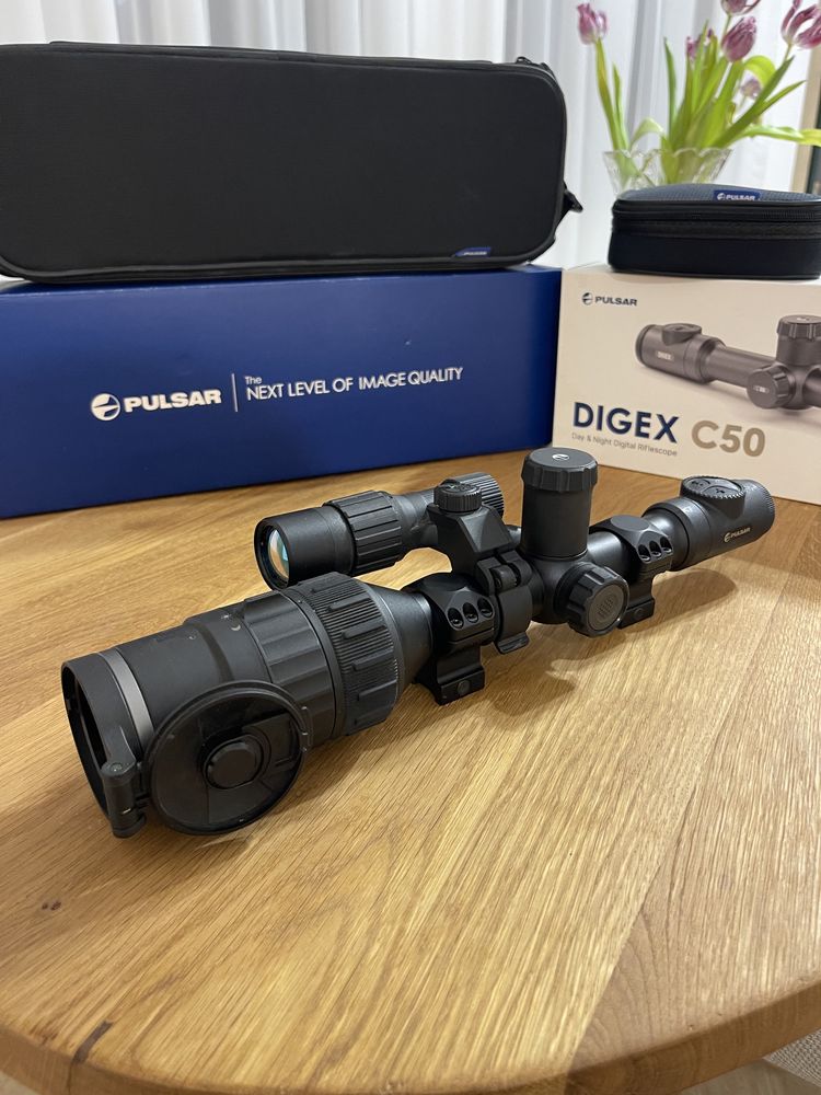 Luneta Pulsar digex c50 nightvision ( hikmicro termoviziune