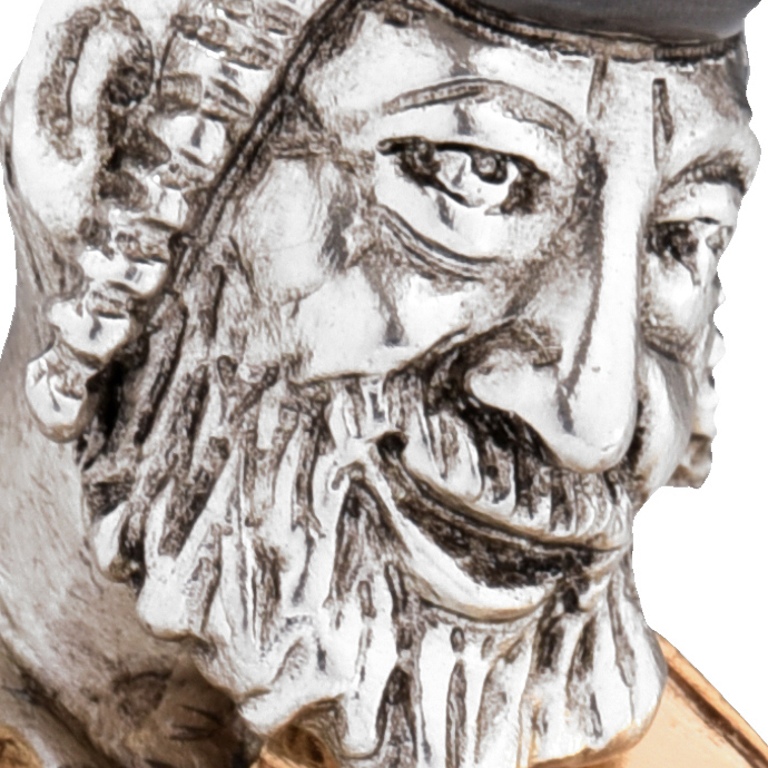 ORCH. FIDDLER Sculpture - Frank Meisler - Fine Art Metal Sculptures