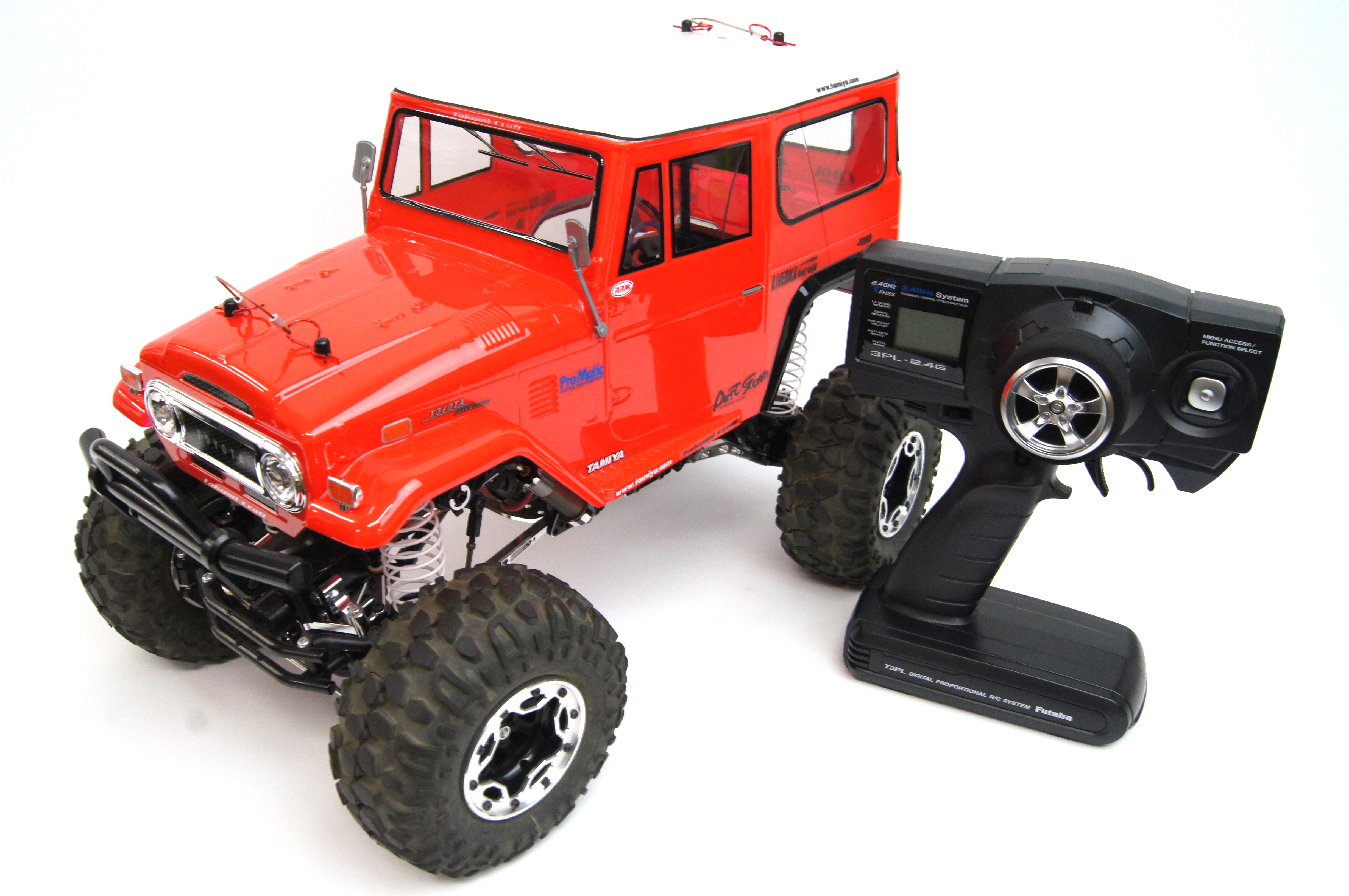 タミヤ CR-01 フルセット 赤 クローラー ラジコン cc-01 cc-02 タミヤ