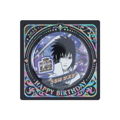 NARUTO 祝言日和 缶バッジ NARUTO-ナルト-』バースデイ缶バッジ 日向