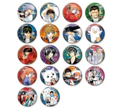 JAS（ジャンプオールスターズ）】『銀魂』コレクション缶バッジ 第2弾