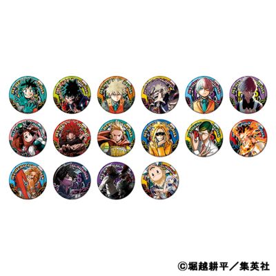 僕のヒーローアカデミア』コレクション缶バッジ 第6弾（全16種） | j-hobby