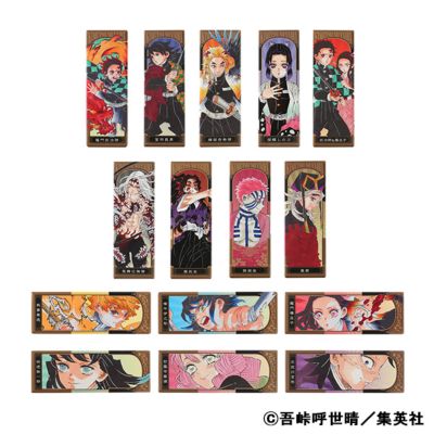 鬼滅の刃 ジャンプショップ 絵札缶バッジ 第一弾 コンプリートセット