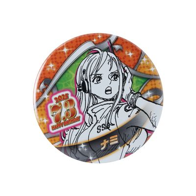 ONE PIECE ワンピース 20周年 1000話 記念 缶バッジ ナミ ONE PIECE