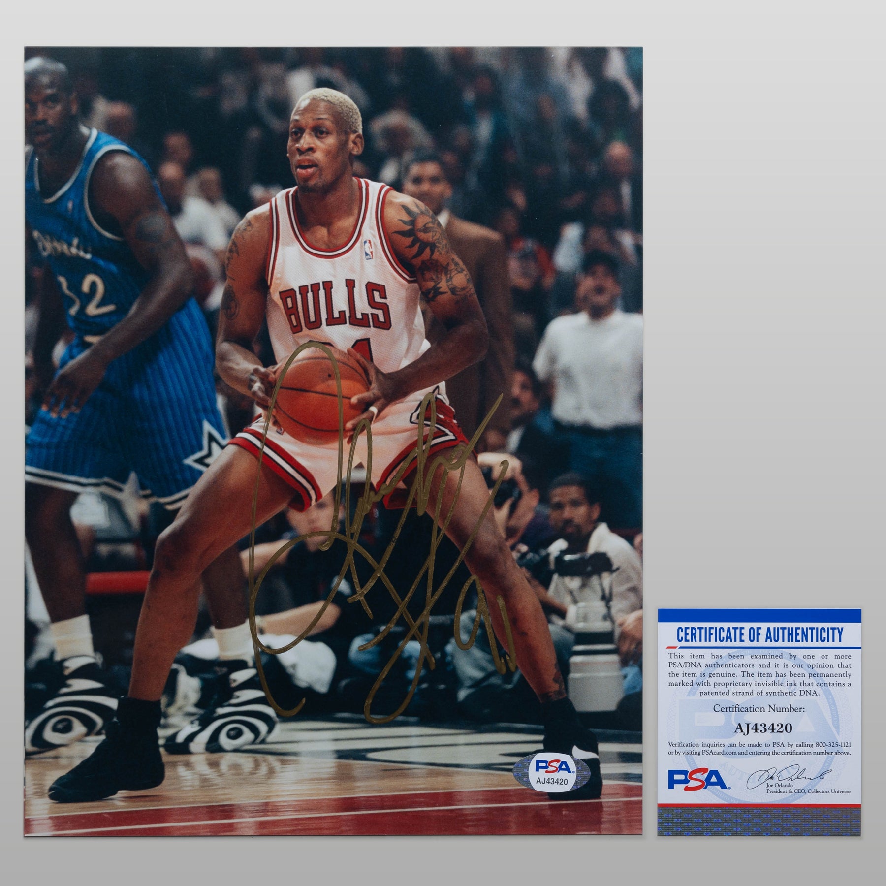 スーパーSALE】NBA デニス・ロッドマン 直筆サイン スーパーSALE】NBA