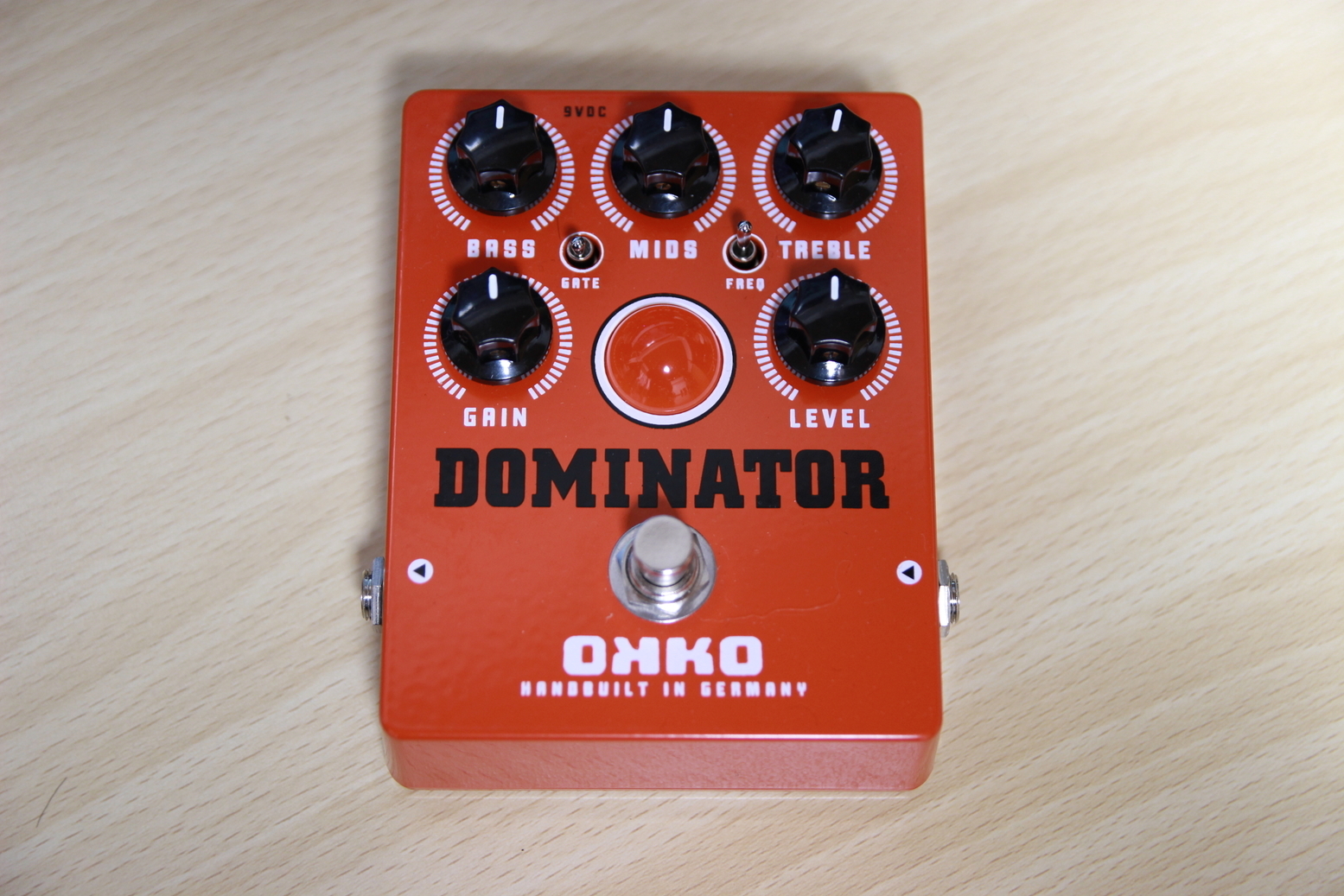 ギター OKKO DOMINATOR OKKO FX Dominator MKII Distortion - Red