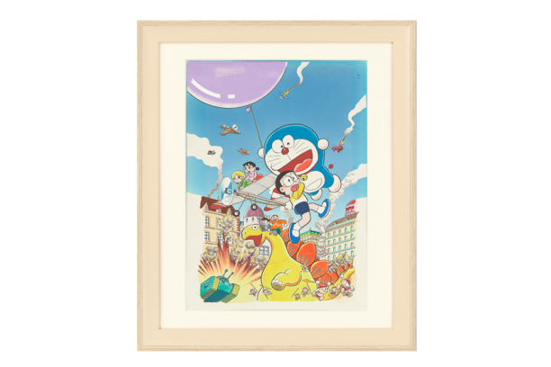 ドラえもん 複製原画 額装品 B4サイズ 帰ってき来たドラえもん ウソ800