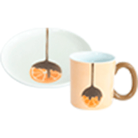 竜錦手黄地 特大陶額 | 有田焼 深川製磁｜公式オンラインストア