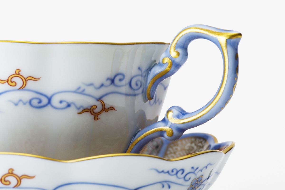 深川製磁 染錦菊鳳凰 飾皿 飾り皿 深鉢 盛皿 サラダボウル 鉢 盛鉢