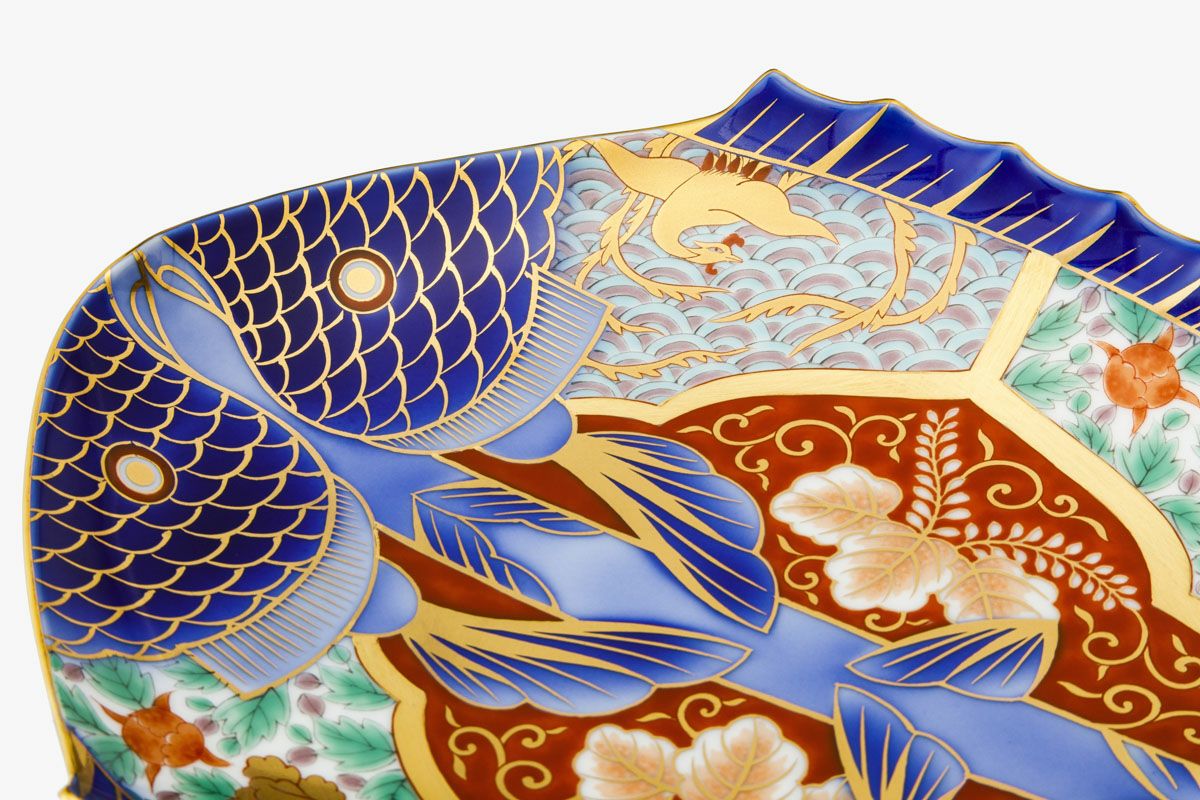 アンティーク 伊万里飾皿 鳳凰 1客 アンティーク 伊万里飾皿 鳳凰 1客