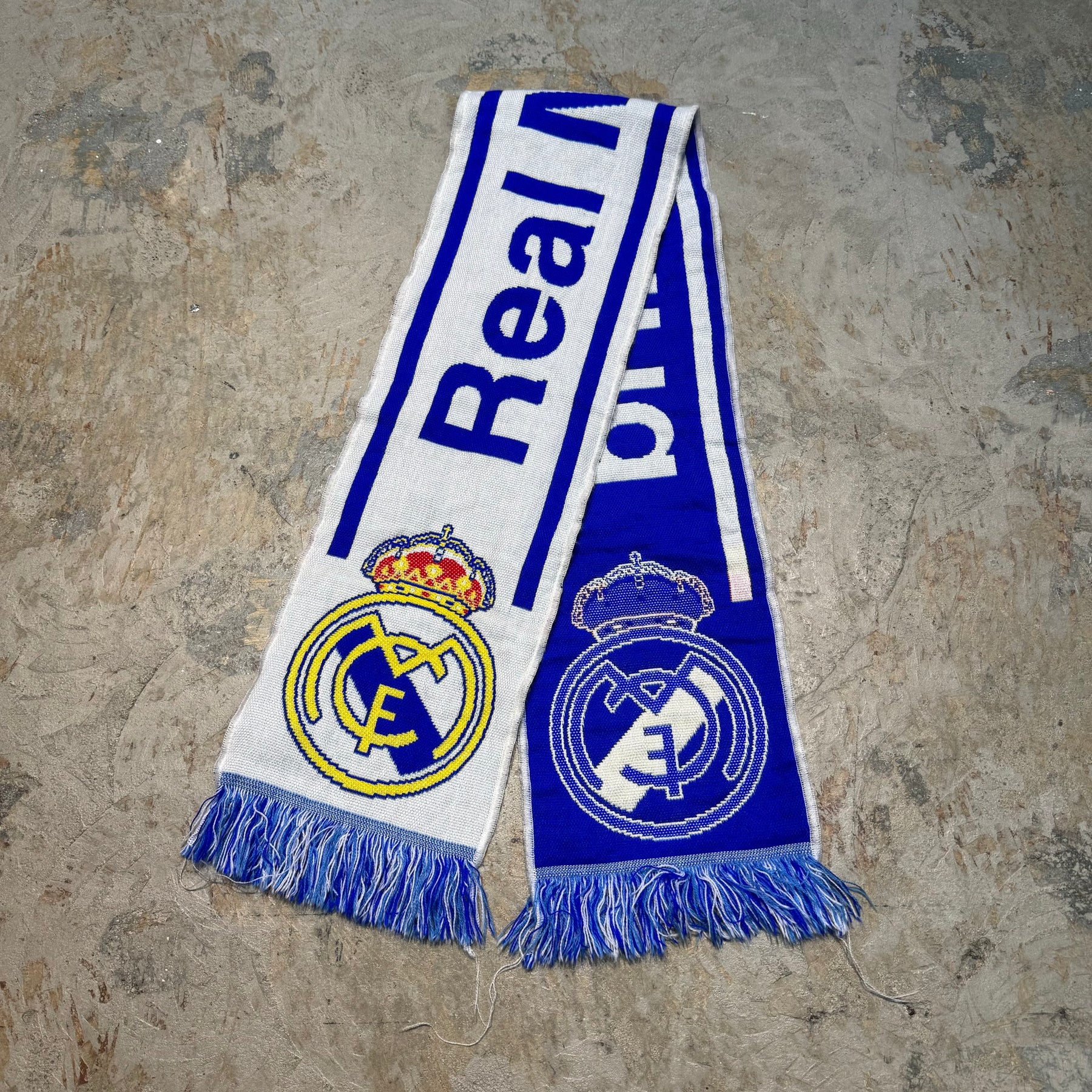古着 サッカーマフラー / REAL MADRID CF/ レアル マドリード