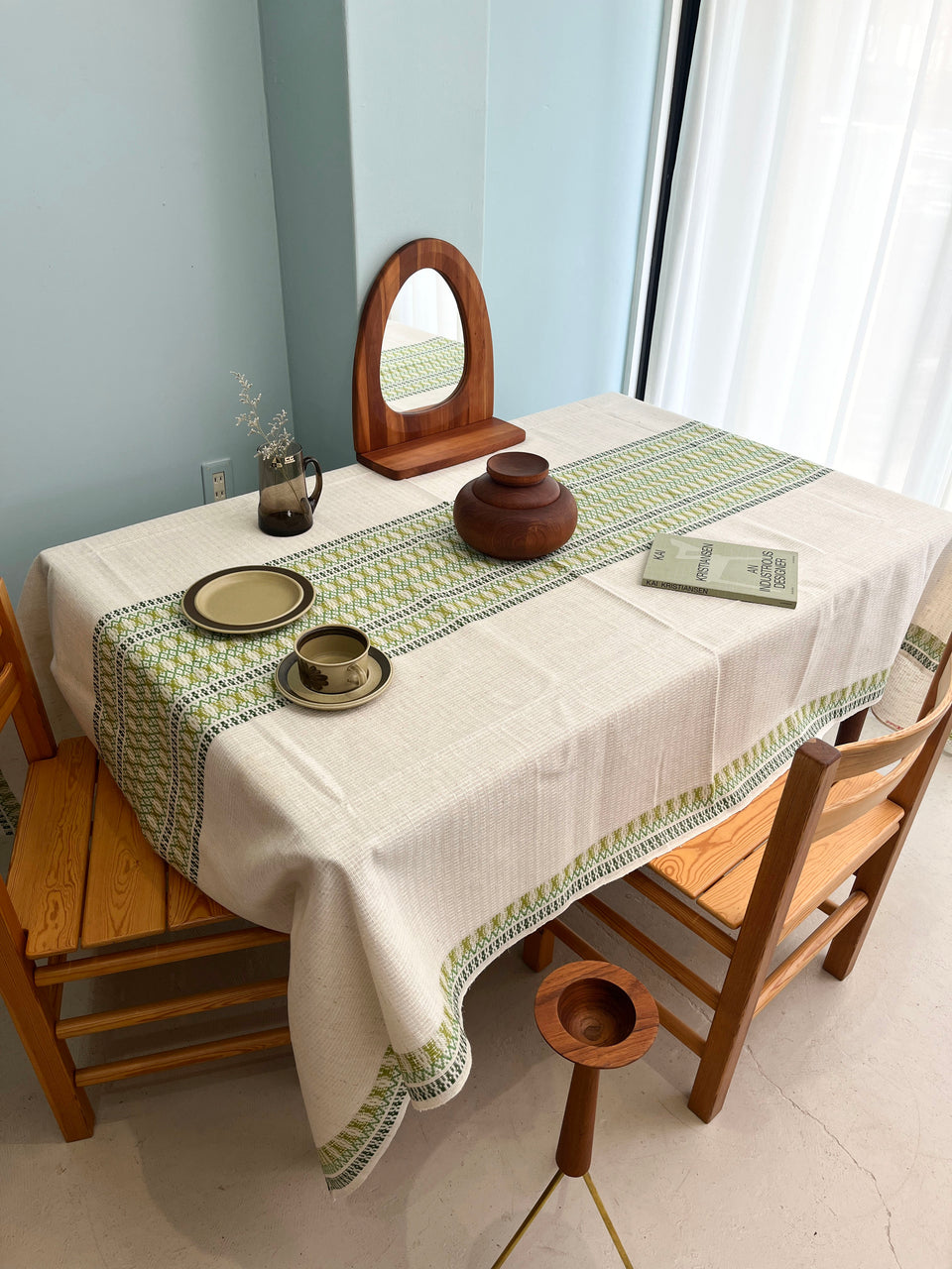 ヴィンテージ ファブリック テーブルクロス カーテン 北欧インテリア