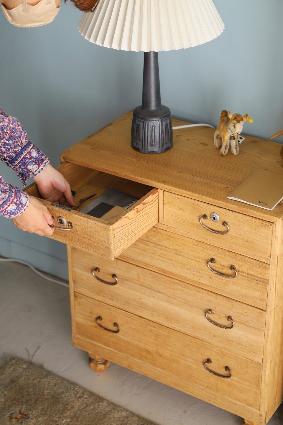 ジャパンヴィンテージ 小引き出し 箪笥 レトロ 収納/Japanese Retro