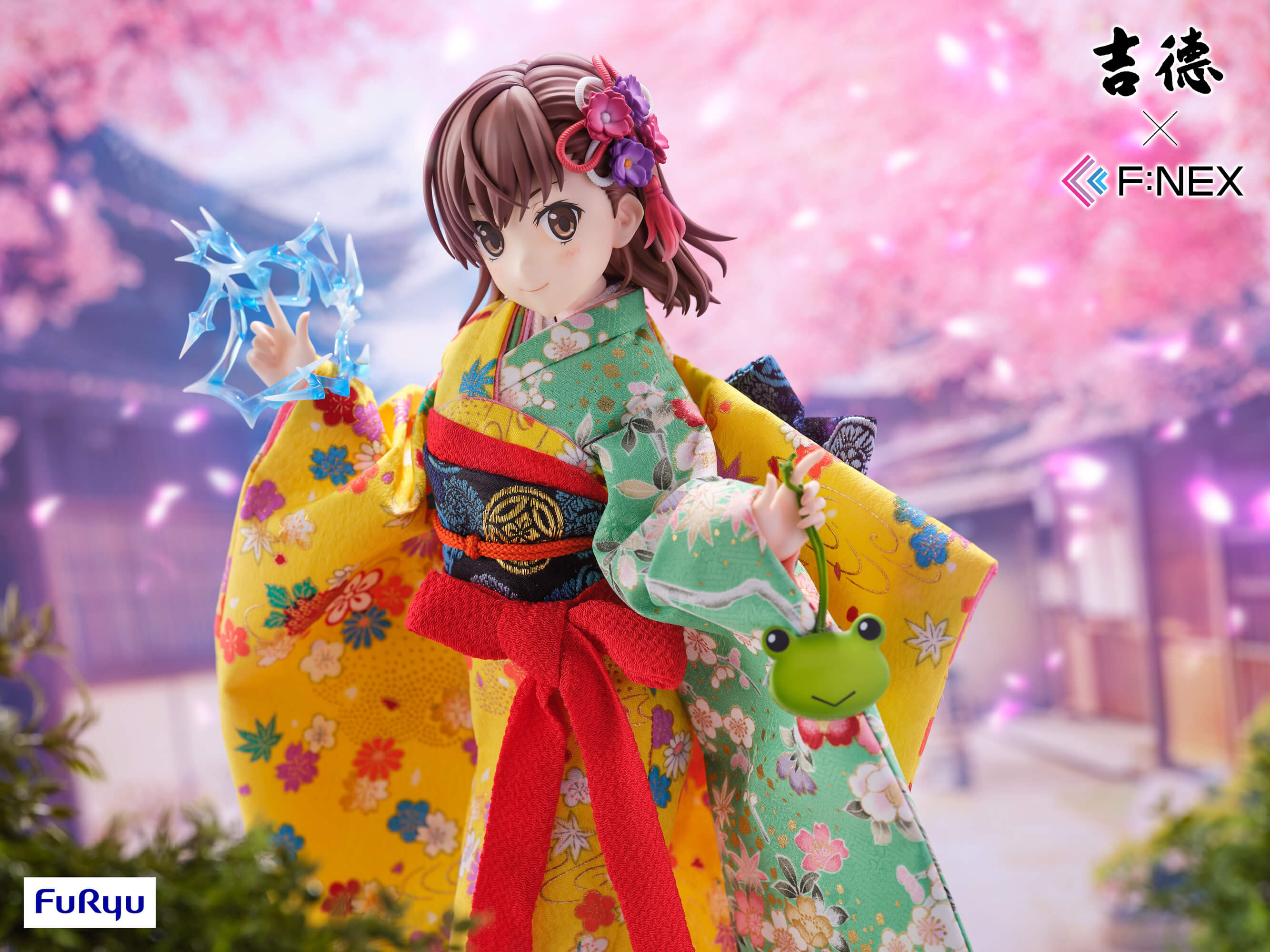 吉徳×F:NEX 御坂美琴 -日本人形- 1/4スケールフィギュア – フィギュア