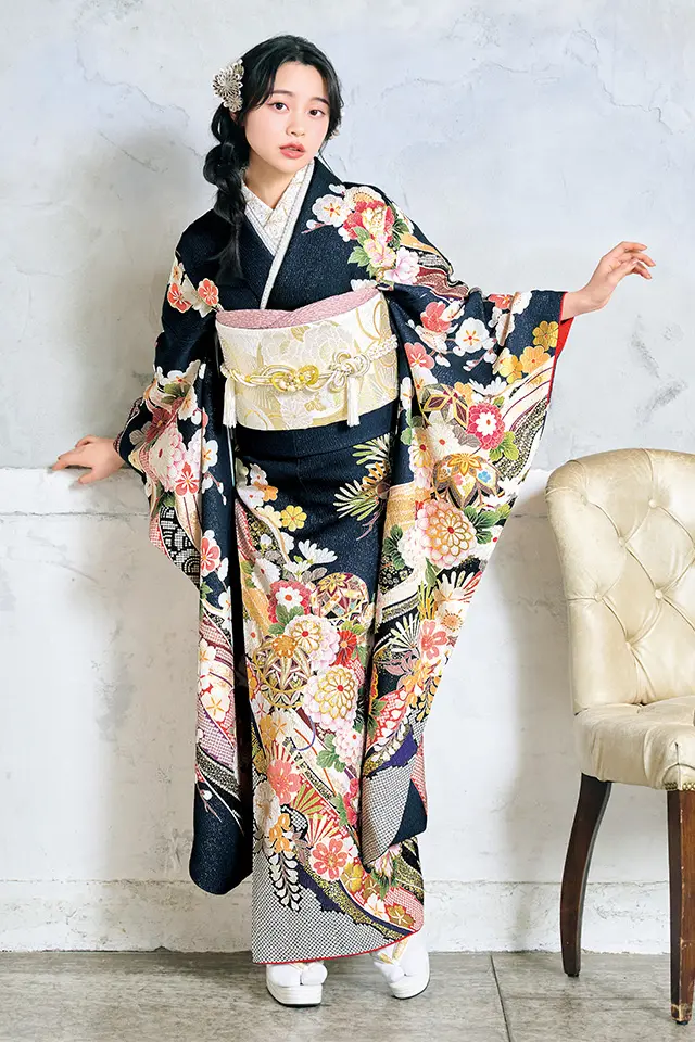 成人式振袖カタログ(E-4701) | 成人式の振袖レンタル・振袖購入・ママ